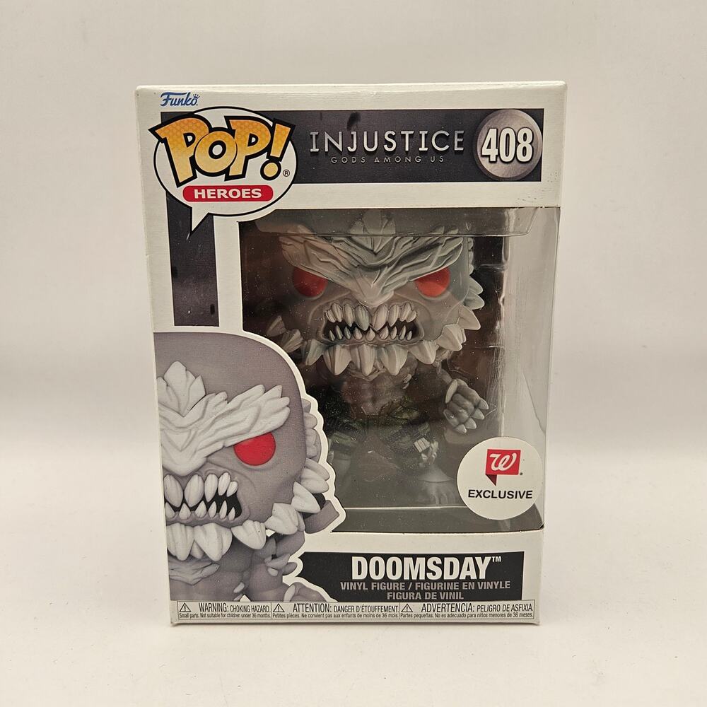 FUNKO POP! INJUSTICE #408 DOOMSDAY GODS AMONG US WALLGREEN EXCLUSIVE